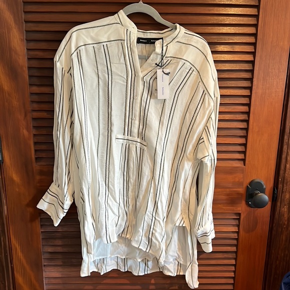 NWT Proenza Schouler striped tunic
